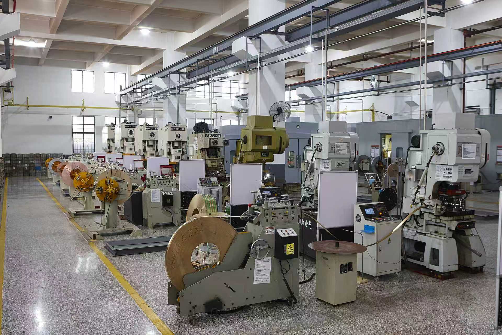 Precision stamping workshop